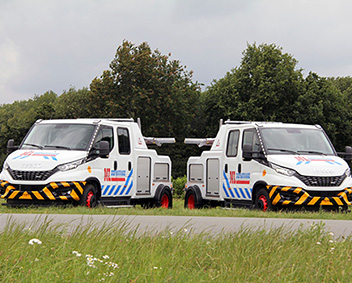 Tow truck with swan neck spec-lift (max. 3.5 tonnes)